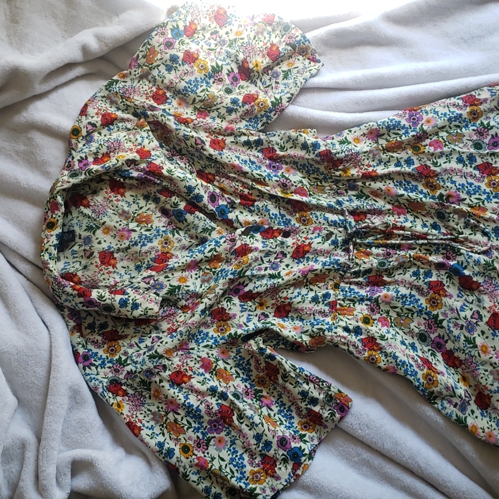 Topshop Floral Romper in US Size 6